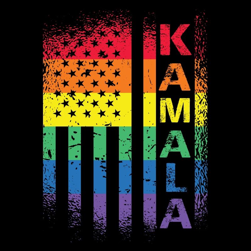 Drapeau Kamala Amérique Drapeau Kamala USA