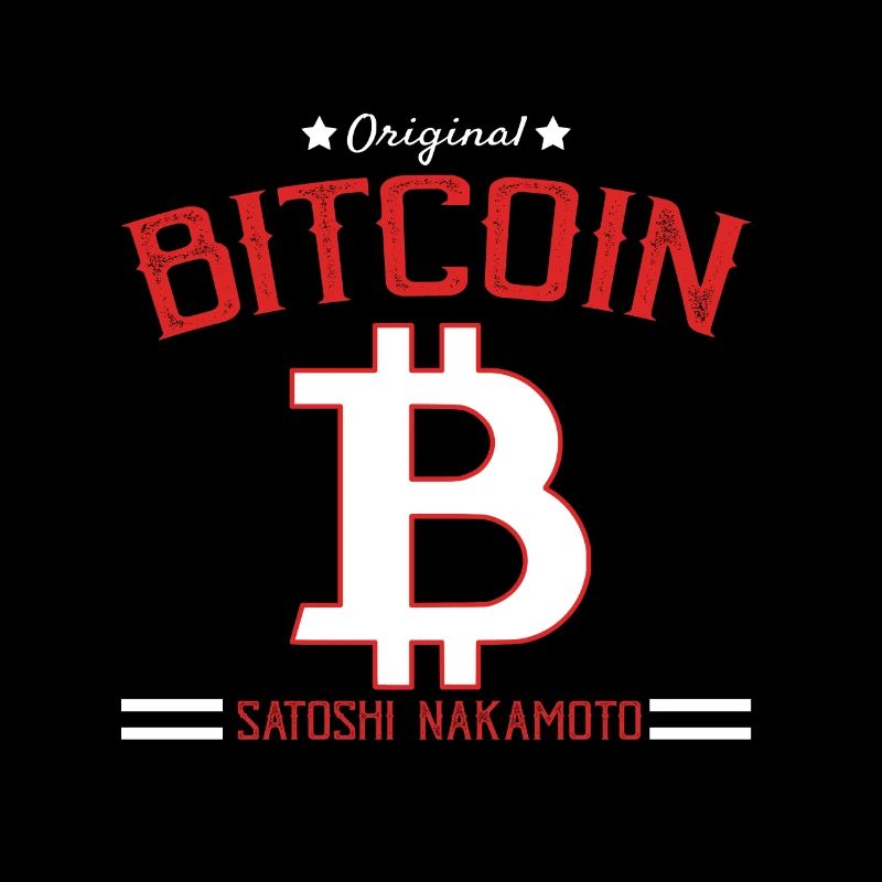 BTC Krypto Bitcoin Coin Holder Spruch Satoshi