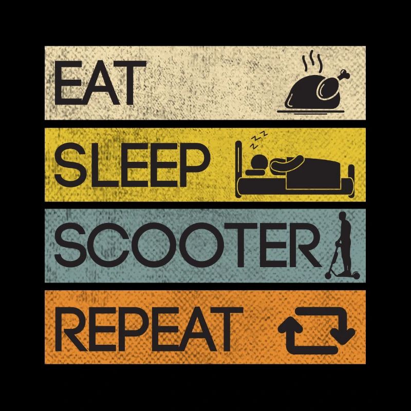 Scooter Eat Sleep Roller Repeat Freestyle