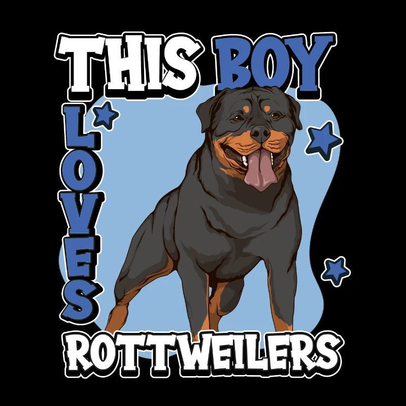 Rottweiler This Boy Loves Rottweilers
