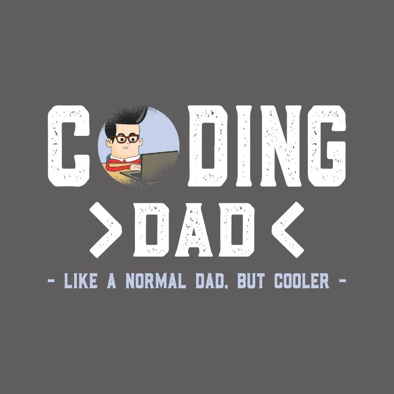 Coding Softwareentwickler Computer Dad