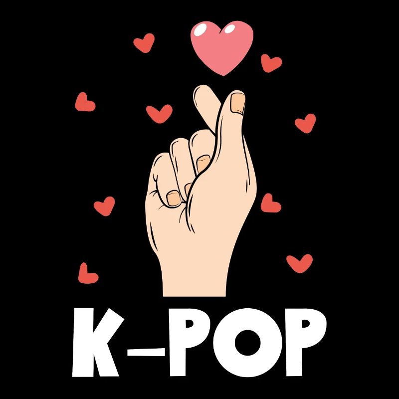 K-Pop Kpop Ich Liebe K-Pop Herz