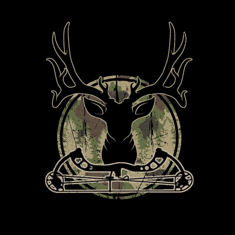 Hirschkopf Compound Bow Jäger Pfeil & Bogen