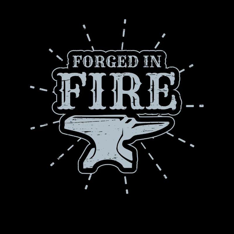 Forgeron forgé dans le feu