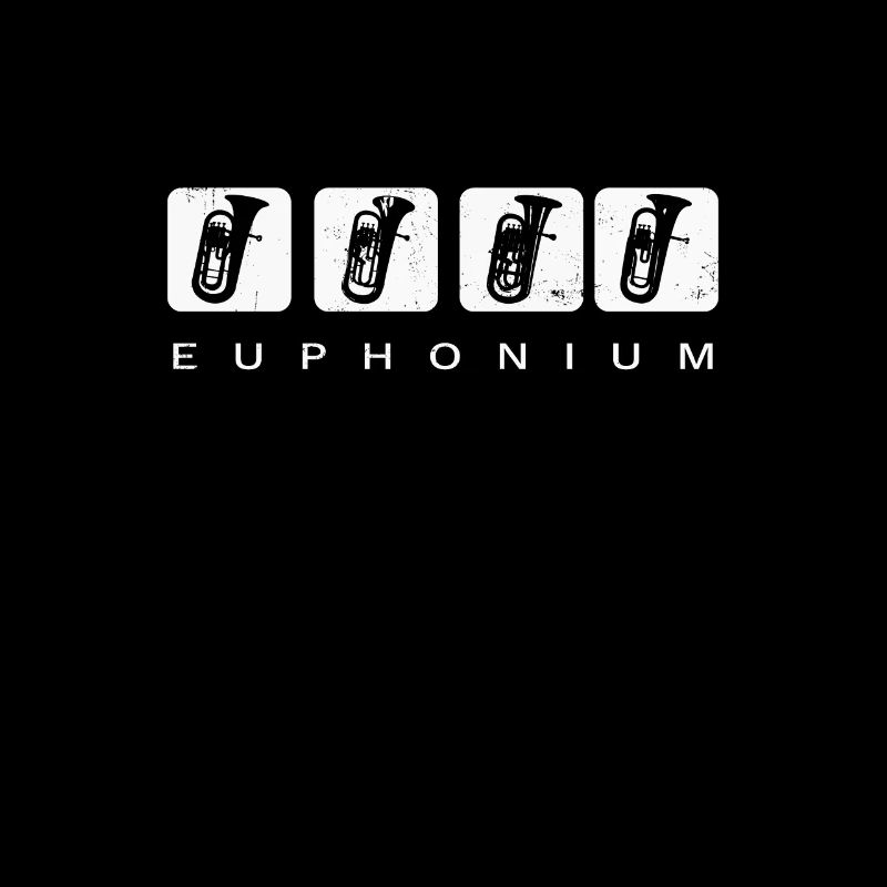 Euphonium Eufonium Brass Horn Rétro Vintage