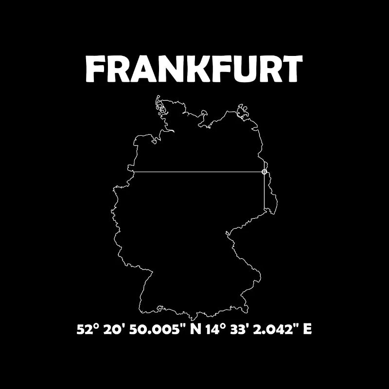 Francfort (Oder) Carte