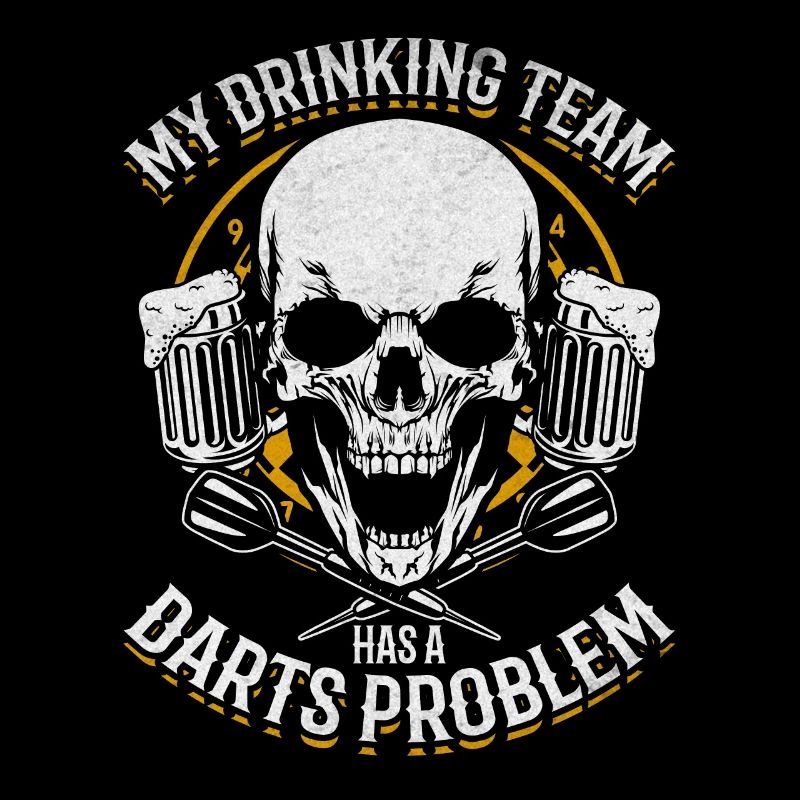 Mein Trinkteam hat ein Dart-Problem Ich spiele