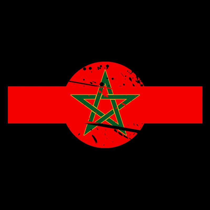 Maroc Drapeau Marocain