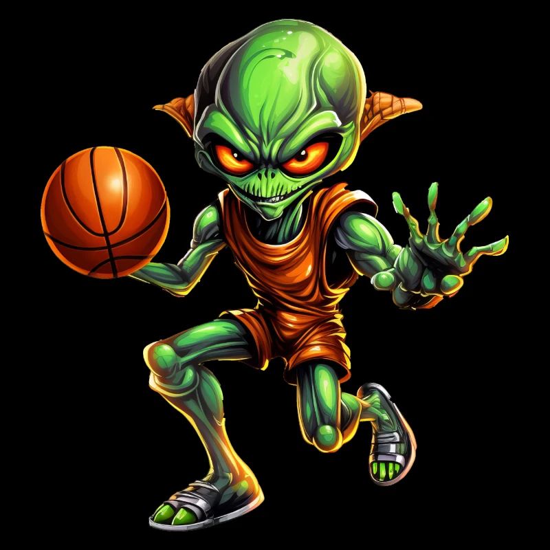 Basketball Alien