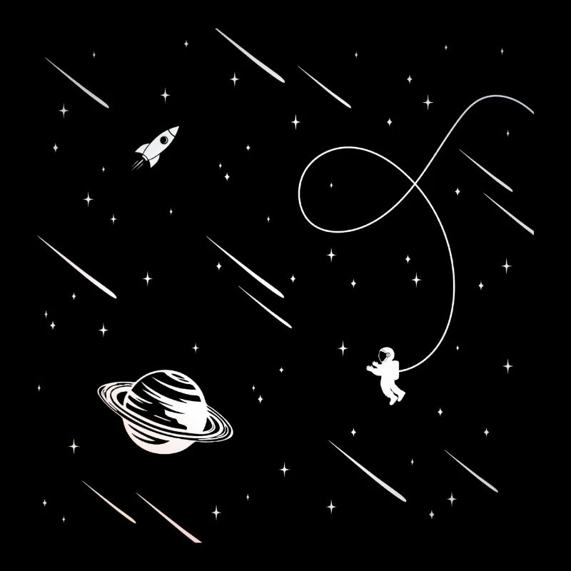 Espace astronaute planète fusée espace