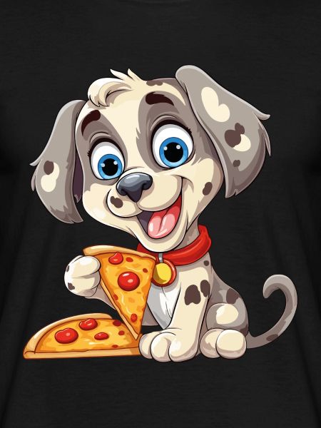 Pizza Hund Pizza Lover Hund Lover Tegneserie