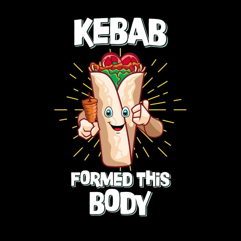 Kebab Formed This Body Funny Saying Doner Kebab