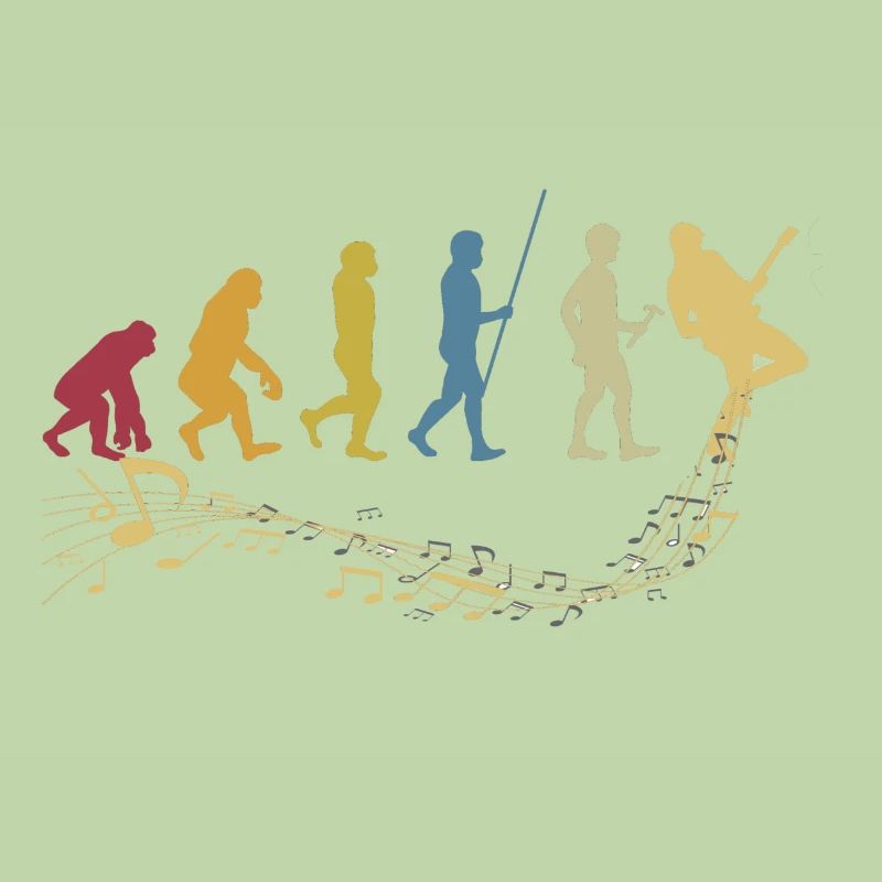 Guitar Player Evolution Gift