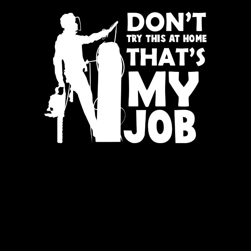 Tree Climber I Tree Care Chainsaw Motif for