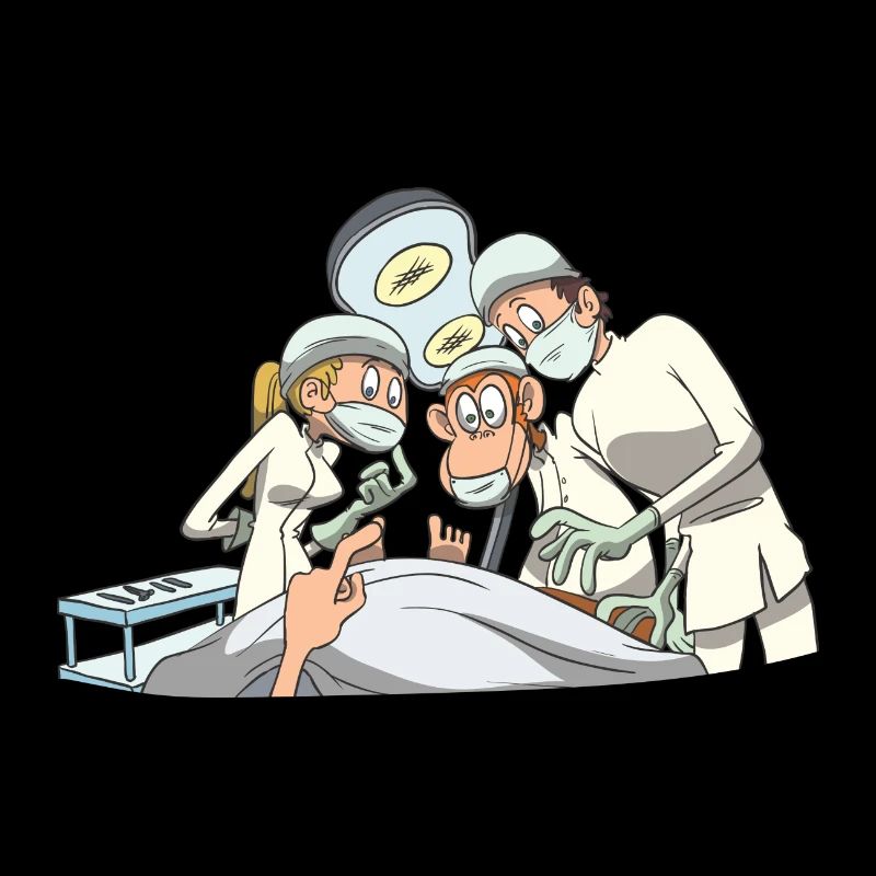 Krankenschwester Pfleger Operation Team Ärzte