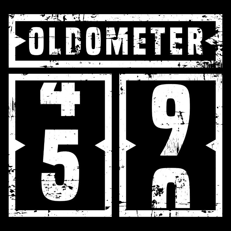 A Nice Birthday Tee "Oldometer 59" For Anyone