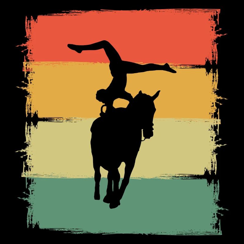 Acrobate Riding Rider Vaulter Acrobat