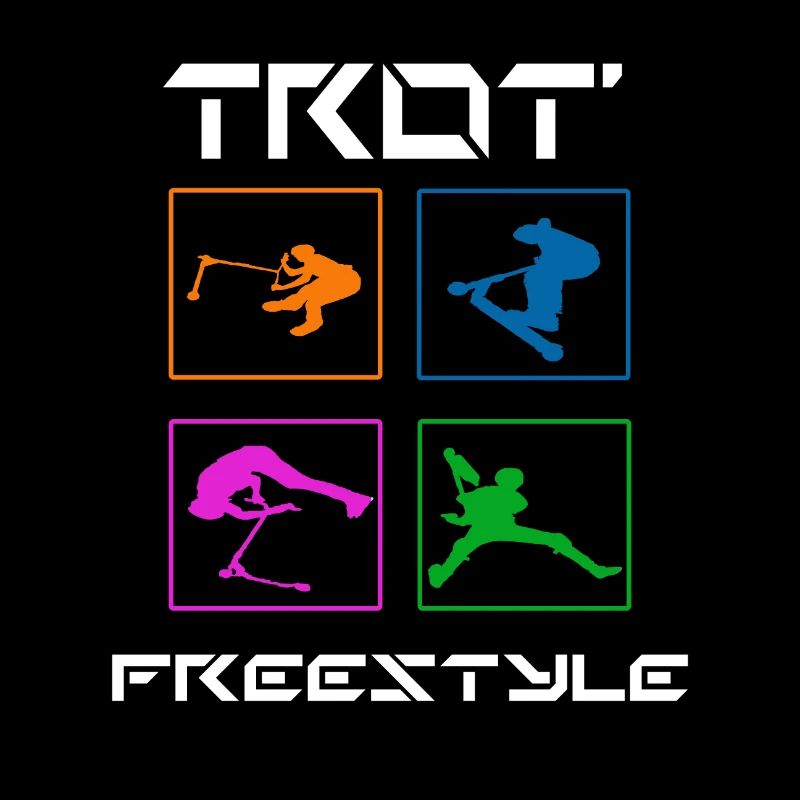 100% anpassbarer 4-Farben-Freestyle
