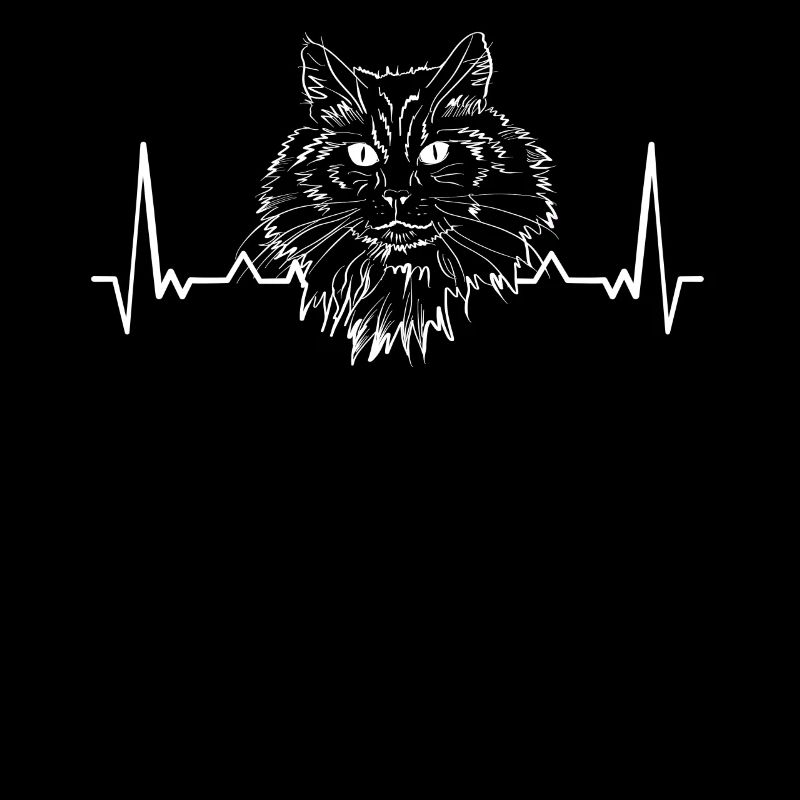 Norwegian Forest Cat EKG