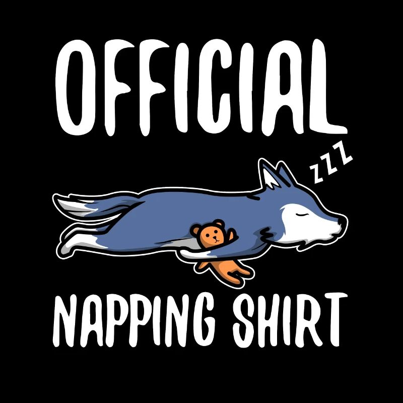 Wolf Schlafshirt Pyjama Wolf