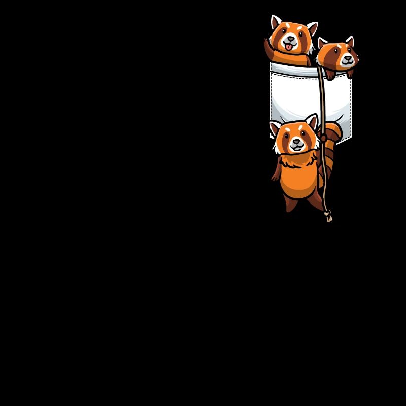 Panda roux Kawaii