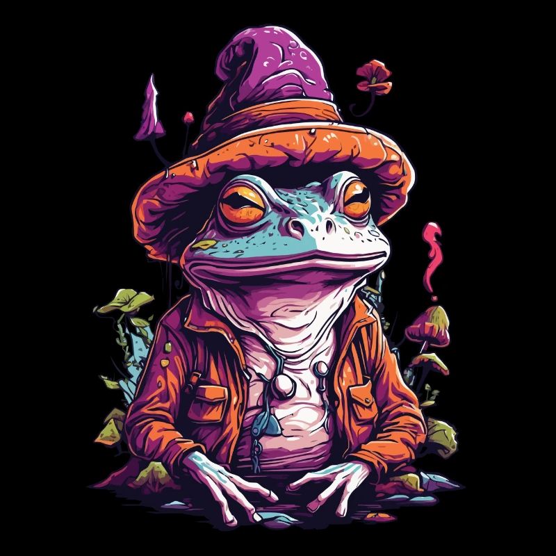 Magic Frog Musique de champignons forestiers psychédéliques
