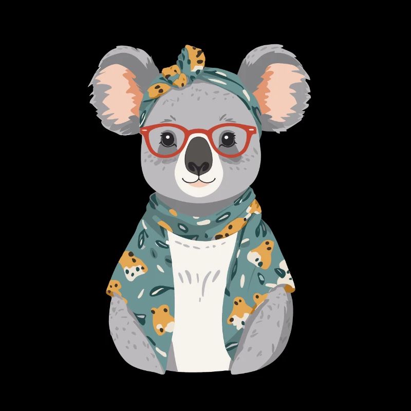 Drôle Koala Maman Mignon Maman Koala Ours