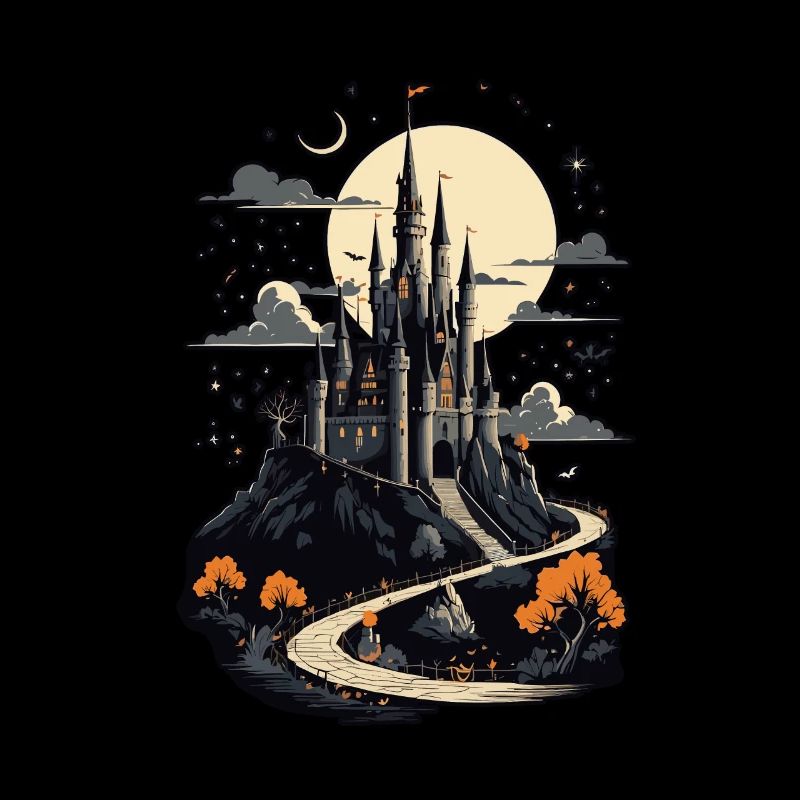 Spooky Haunted Castle Magical Haunted Castle