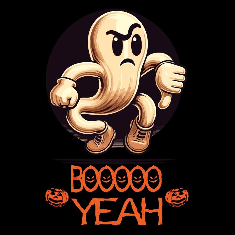 Boo yes Ghost Funny Saying
