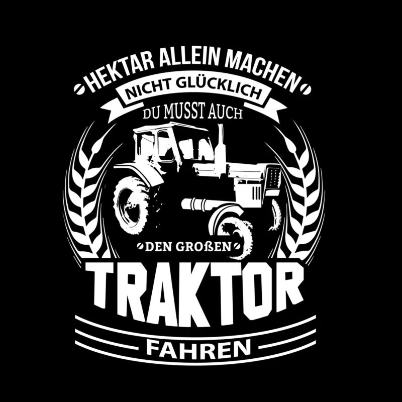 Landwirt Traktor Belarus Trecker Bauer Spruch Mit