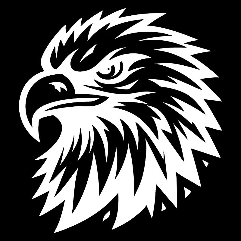 White Eagle Head - Design for Eagle Fans - Adler
