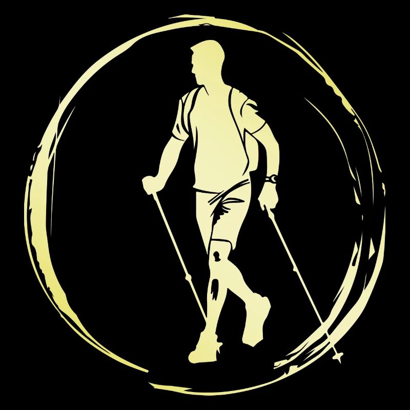 Nordic Walking Man