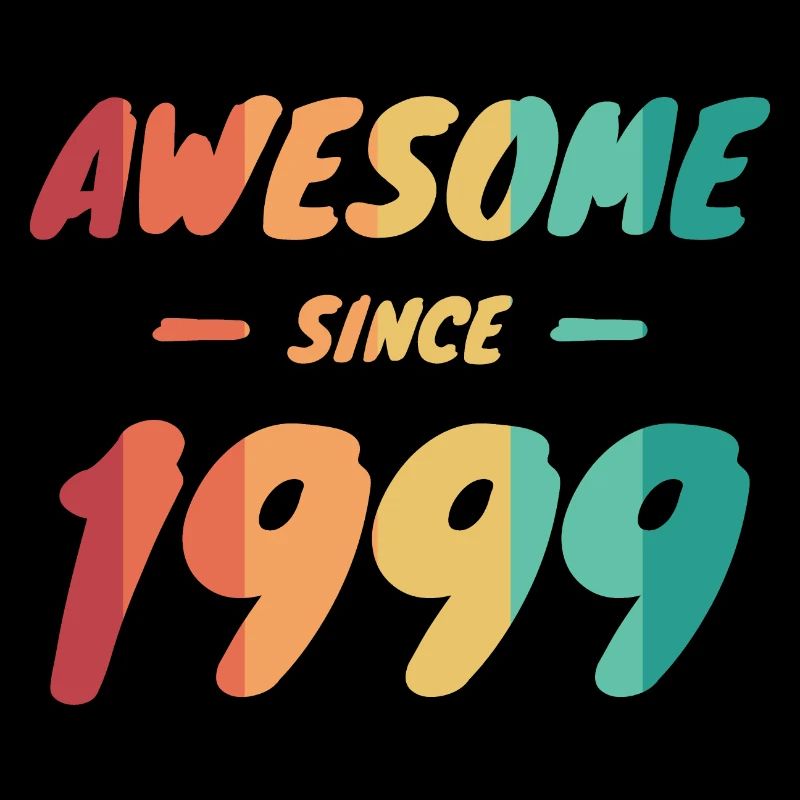 Awesome Since 1999 Gift Idea Vintage