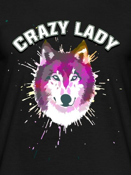 Crazy wolfs lady
