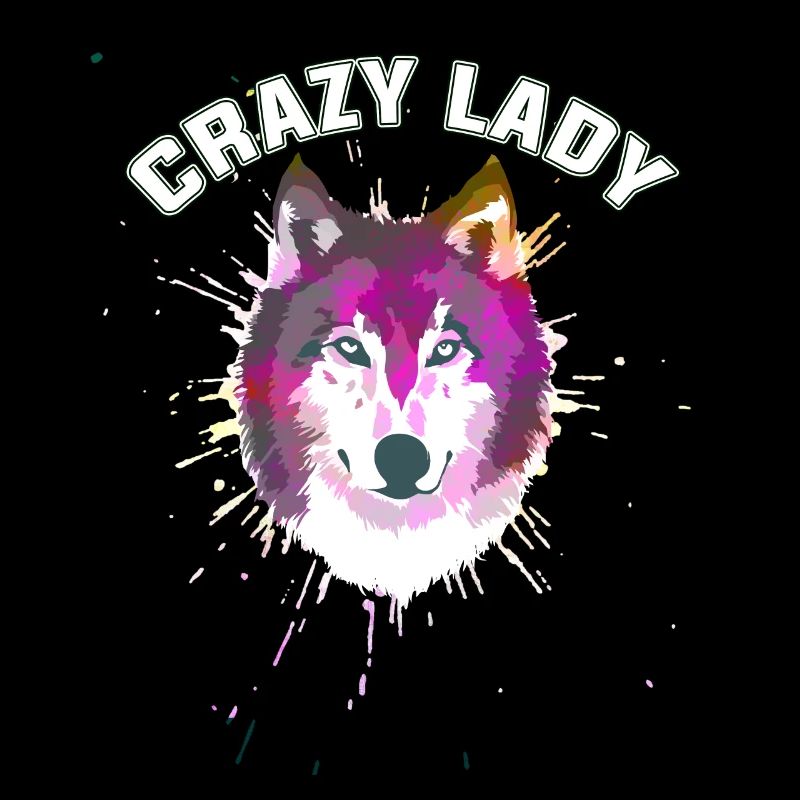 Crazy wolfs lady