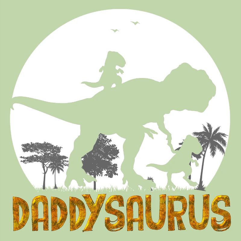 Daddysaurus T Rex Dinosaurier Papa Saurus