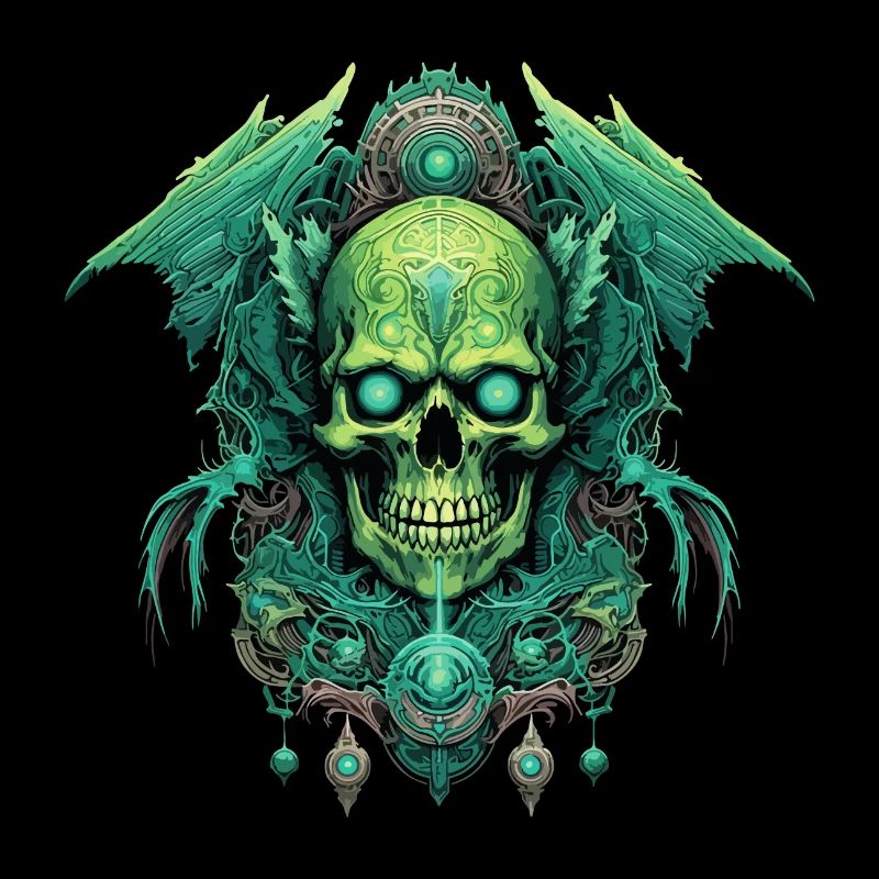 skull skull skeleton darkness gloomy