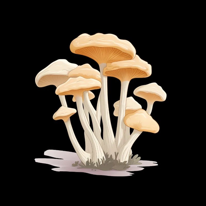 Collecte de champignons