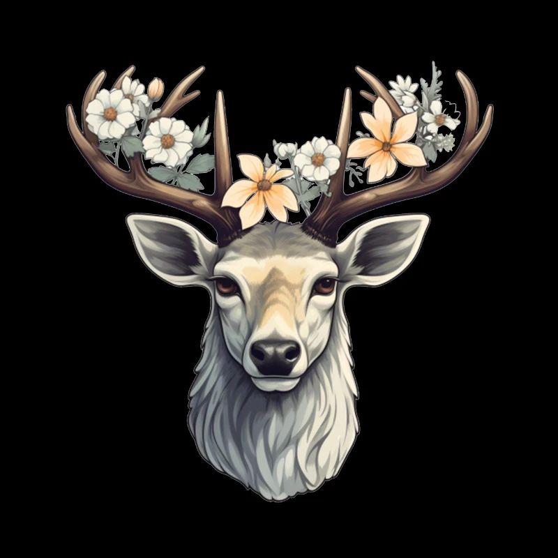 Hirsch Blumen