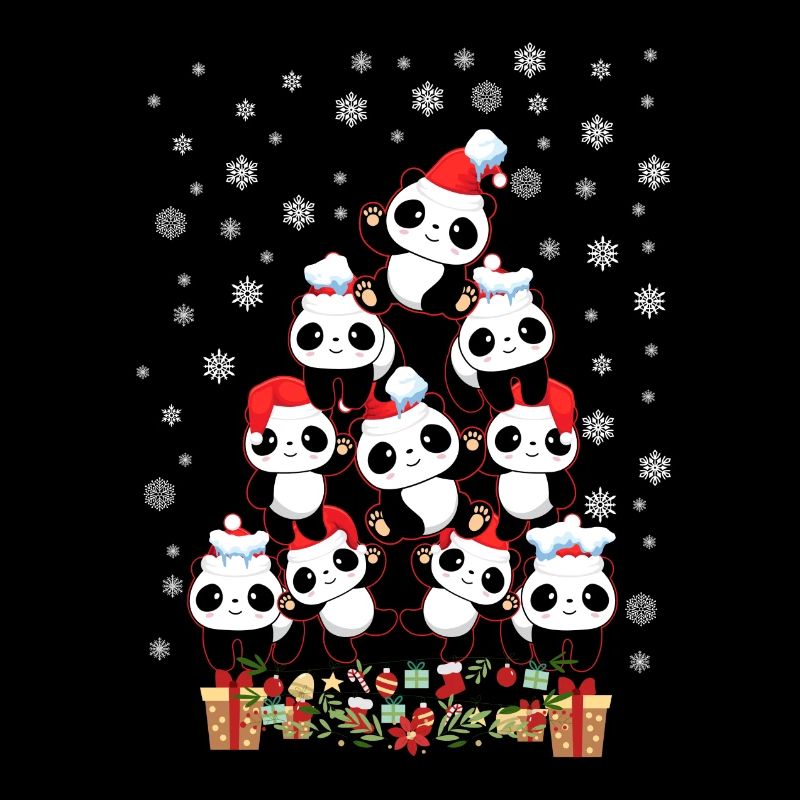 PANDA WEIHNACHTSBAUM