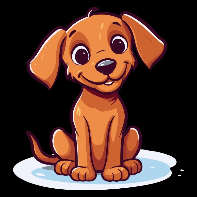 Conception de chien mignon pour les propriétaires de chiens