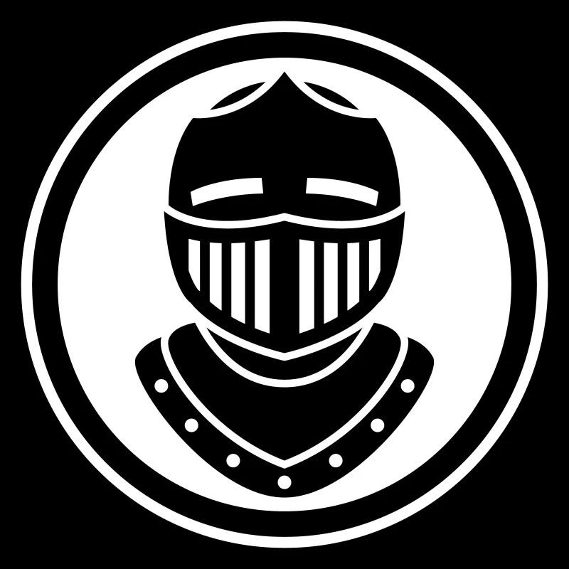 Casque de chevalier