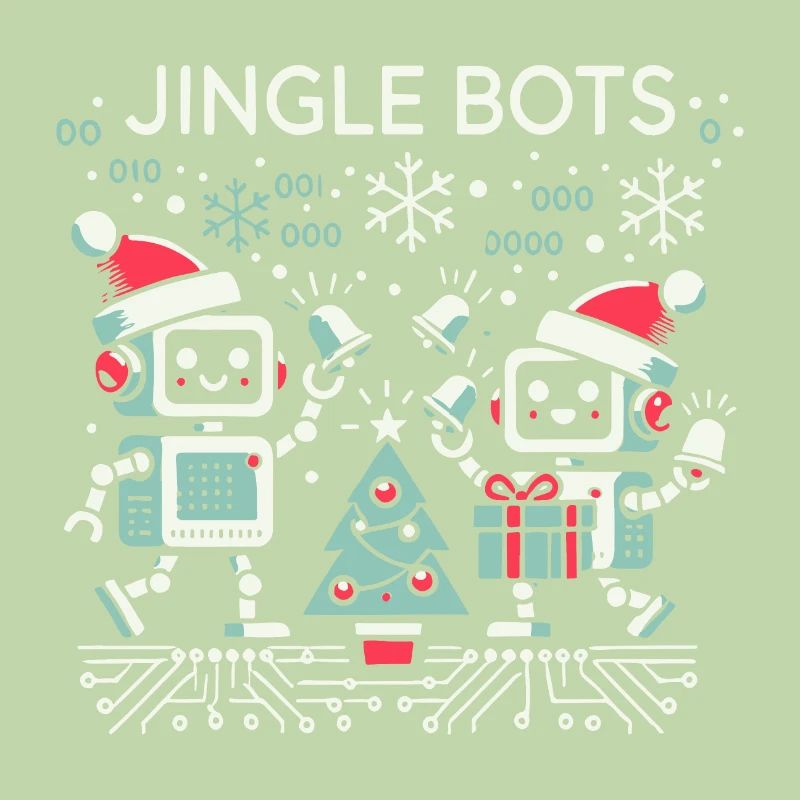 Jingle Bots - Robot de Noël avec code binaire