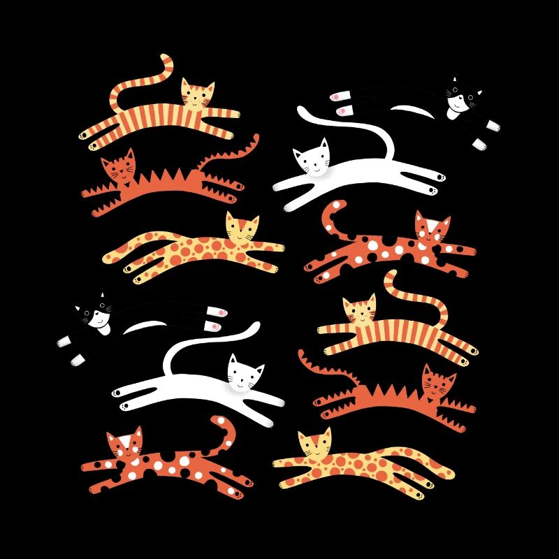 Chats sautant