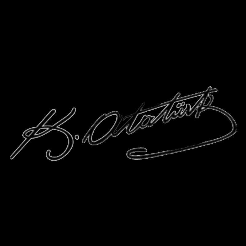 Signature d'Ataturk