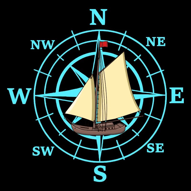 Compass Sailing Ship Ship Ships Travel