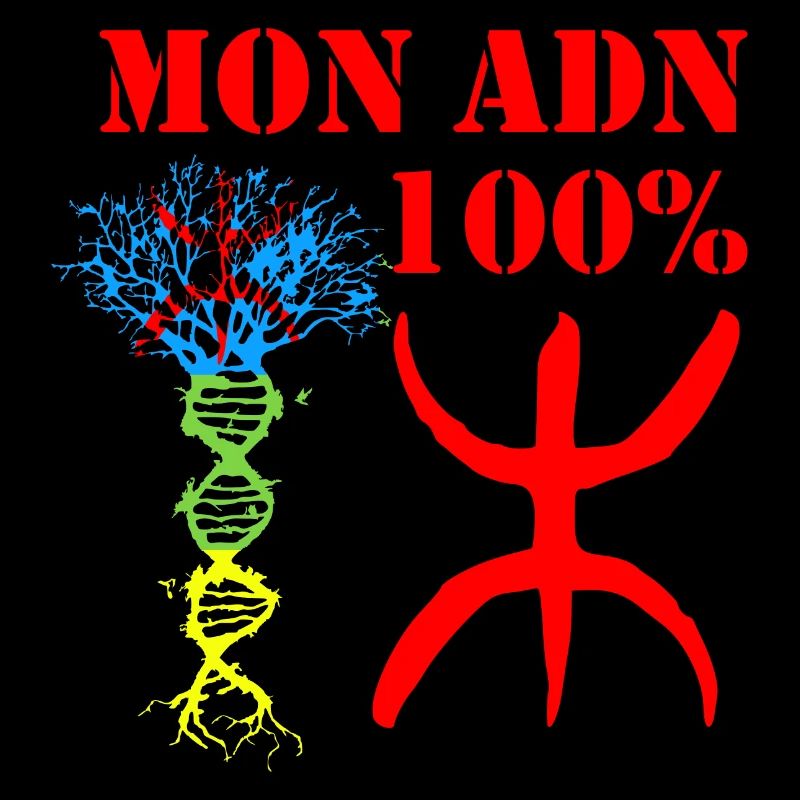 Mon adn 100% amazigh