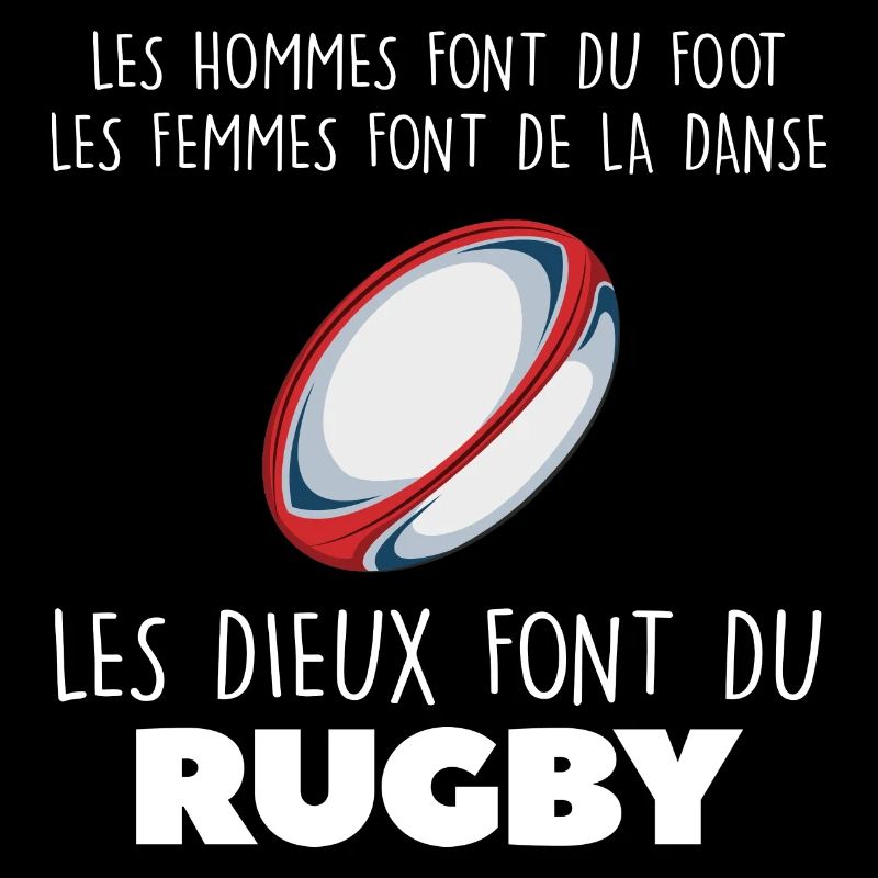Rugby les dieux dans le stade