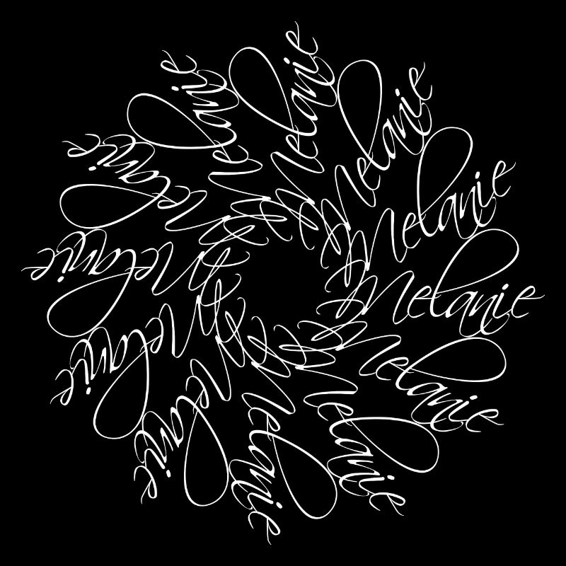 Melanie Name Mandala