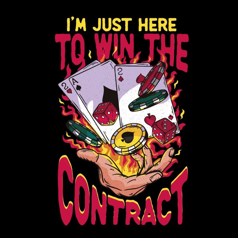 Bridge Player Just Here To Win The Contract